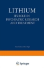 Image for Lithium : Its Role in Psychiatric Research and Treatment