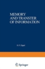 Image for Memory and Transfer of Information