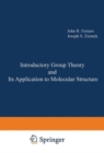Image for Introductory Group Theory and Its Application to Molecular Structure