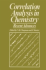 Image for Correlation Analysis in Chemistry : Recent Advances