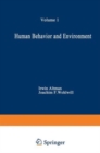 Image for Human Behavior and Environment