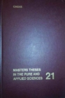 Image for Masters Theses in the Pure and Applied Sciences : Accepted by Colleges and Universities of the United States and Canada. Volume 21
