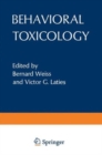 Image for Behavioral Toxicology