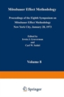 Image for Mossbauer Effect Methodology : Volume 8 Proceedings of the Eighth Symposium on Mossbauer Effect Methodology New York City, January 28, 1973