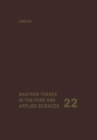 Image for Masters Theses in the Pure and Applied Sciences : Accepted by Colleges and Universities of the United States and Canada