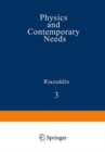 Image for Physics and Contemporary Needs : Volume 3