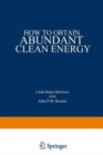 Image for How to Obtain Abundant Clean Energy