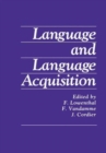 Image for Language and Language Acquisition