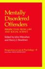 Image for Mentally Disordered Offenders