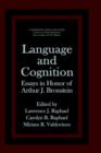 Image for Language and Cognition
