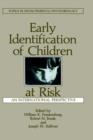 Image for Early Identification of Children at Risk