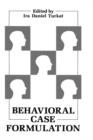 Image for Behavioral Case Formulation