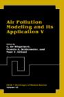 Image for Air Pollution Modeling and Its Application V