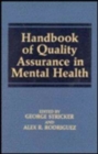 Image for Handbook of Quality Assurance in Mental Health