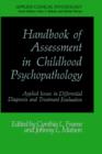 Image for Handbook of Assessment in Childhood Psychopathology