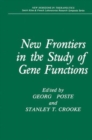 Image for New Frontiers in the Study of Gene Functions
