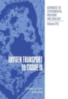 Image for Oxygen Transport to Tissue IX : Advances in Experimental Medicine and Biology