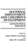 Image for Maternal Employment and Children’s Development