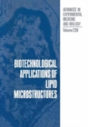 Image for Biotechnological Applications of Lipid Microstructures