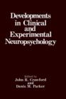 Image for Developments in Clinical and Experimental Neuropsychology