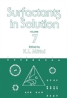 Image for Surfactants in Solution : Volume 7