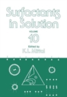 Image for Surfactants in Solution : Volume 10