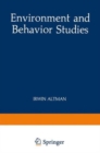 Image for Environment and Behavior Studies
