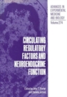Image for Circulating Regulatory Factors and Neuroendocrine Function