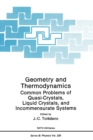 Image for Geometry and Thermodynamics : Common Problems of Quasi-crystals, Liquid Crystals and Incommensurate Systems - Workshop Proceedings