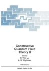 Image for Constructive Quantum Field Theory II