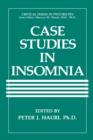 Image for Case Studies in Insomnia
