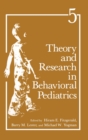 Image for Theory and Research in Behavioural Paediatrics
