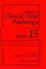 Image for Advances in Clinical Child Psychology : Volume 15
