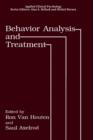 Image for Behavior Analysis and Treatment