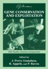 Image for Gene Conservation and Exploitation