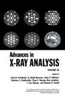 Image for Advances in X-Ray Analysis