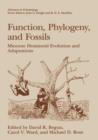 Image for Function, Phylogeny, and Fossils : Miocene Hominoid Evolution and Adaptations