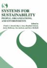 Image for Systems for sustainability  : people, organizations, and environments
