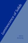 Image for Luminescence of Solids