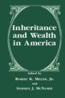 Image for Inheritance and Wealth in America