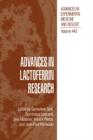 Image for Advances in Lactoferrin Research