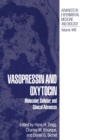 Image for Vasopressin and oxytocin  : molecular, cellular and clinical advances