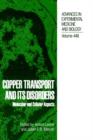 Image for Copper transport and its disorders  : molecular and cellular aspects