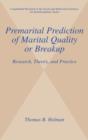 Image for Premarital Prediction of Marital Quality or Breakup : Research, Theory, and Practice