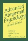 Image for Advanced Abnormal Psychology
