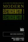 Image for A guide to problems in modern electrochemistry1: Ionics