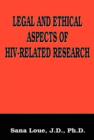 Image for Legal and Ethical Aspects of HIV-Related Research