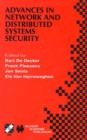 Image for Advances in network and distributed systems security