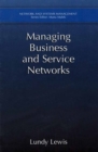 Image for Managing Business and Service Networks