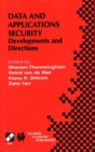 Image for Data and application security: developments and directions